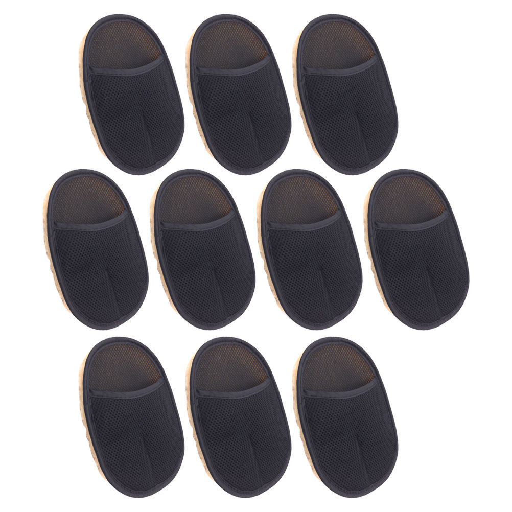 Car Detailing Wash Mitt Microfiber Wool - 10 шт. шерстяных перчаток для мойки