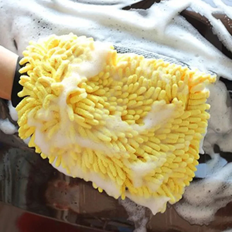 Водонепроницаемая микрофибра д – обзор и цена Car Detailing Wash Mitt Microfiber Wool