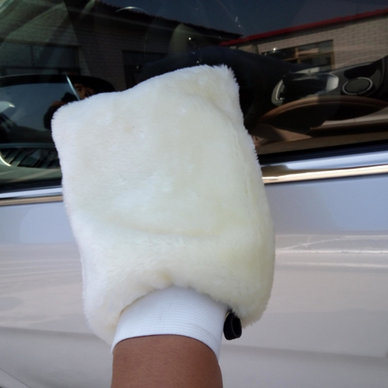 Перчатки для мойки автомобиля, – обзор и цена Car Detailing Wash Mitt Microfiber Wool