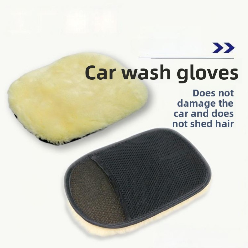 Микрофибровая перчатка-мочалка – обзор и цена Car Detailing Wash Mitt Microfiber Wool